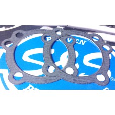 S&S Cycle Gasket,Head,.045",3-5/8" Bore,Graphite,304 SS,1984-'99 bt,1986-2003 xl,2 Pack 930-0091